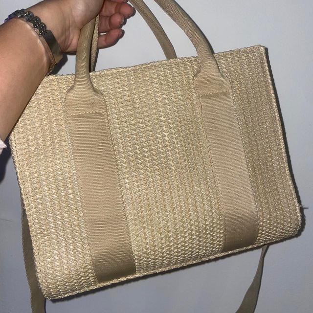 Primark Women's Bag - Tan/Gold on Productcaster.