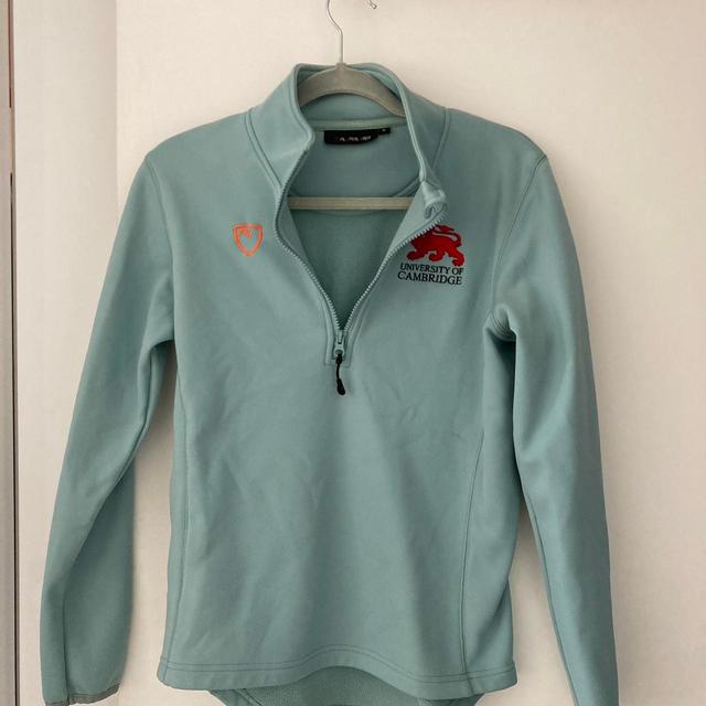 Women's Sweatshirt - Blue/Green - S on Productcaster.