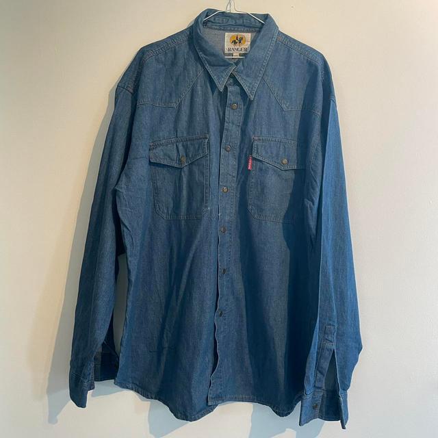 Men's Shirt - Blue - XXL on Productcaster.