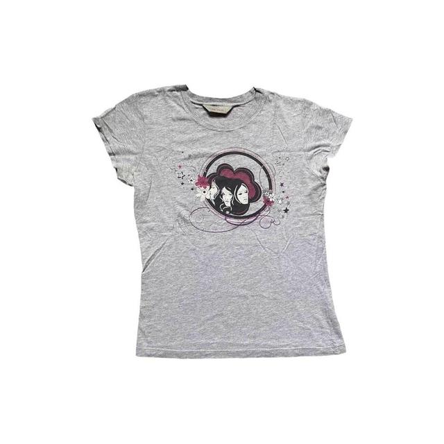 Dorothy Perkins Women's T-shirt - Grey/Pink - 10 on Productcaster.