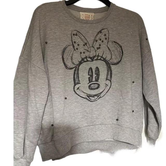 Disney Women's Sweatshirt - Grey - S on Productcaster.