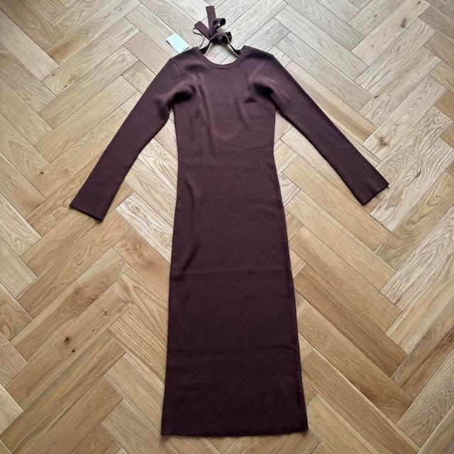 Pretty Lavish Women's Bodycon Dress - Brown/Burgundy - M on Productcaster.