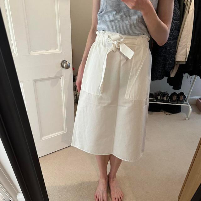 COS Women's Holiday Skirt - White - UK 6 on Productcaster.