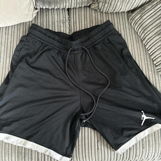 Jordan Men's Shorts - Black/White - M on Productcaster.