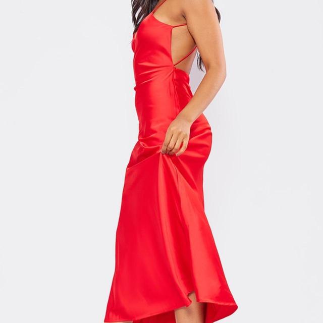 Women's Slip Dress - Red - 12 on Productcaster.