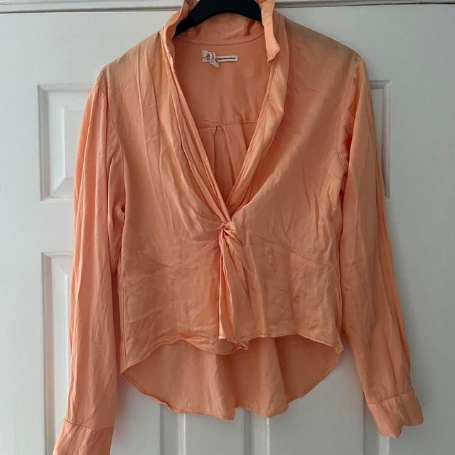 Urban Outfitters Women's Blouse - Orange - S on Productcaster.