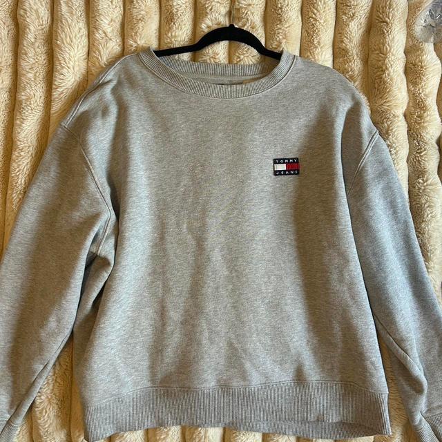 Tommy Hilfiger Women's Jumper - Grey - 14 on Productcaster.