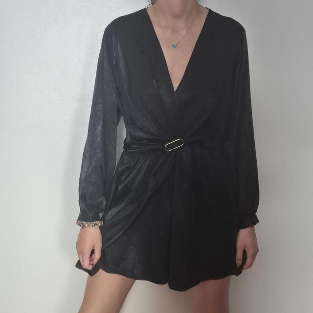 Zara Women's Playsuit - Black - M on Productcaster.