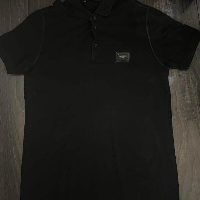 Dolce & Gabbana Men's Polo shirt - Black - L on Productcaster.