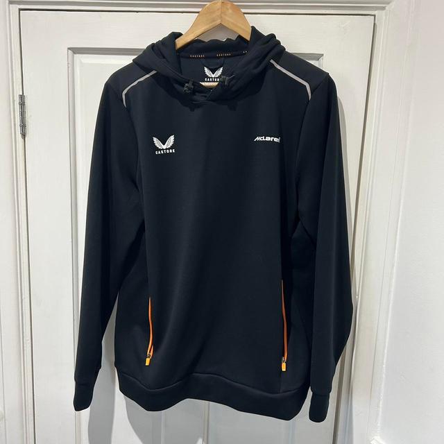 McLaren Men's Hoodie - Black/Orange - L on Productcaster.