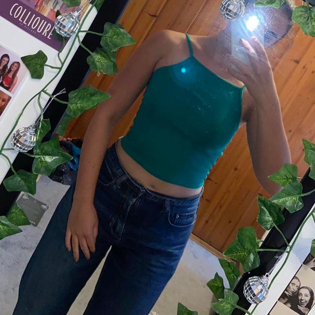 New Look Women's Crop top - Green - 8 on Productcaster.