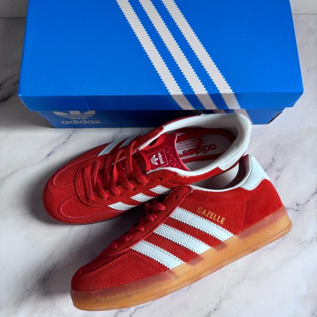 Adidas Women's Trainers - Red - UK 5 on Productcaster.