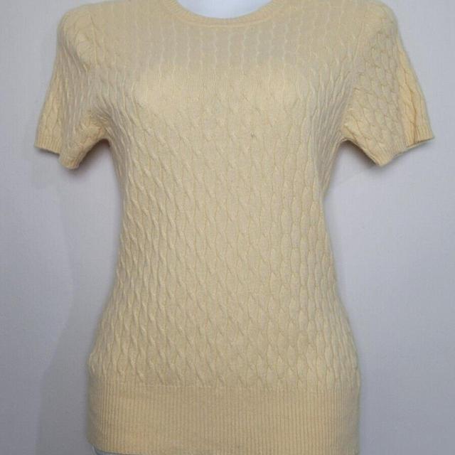 Preloved Women's Jumper - Yellow - S on Productcaster.