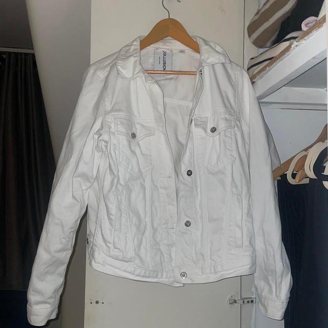 Collusion Women's Jacket - White - UK 14 on Productcaster.