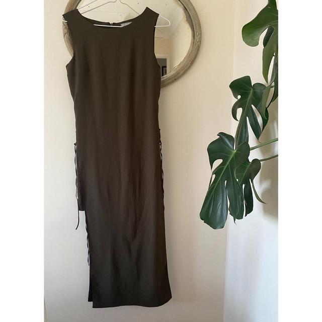 Women's Maxi Dress - Khaki - XS on Productcaster.