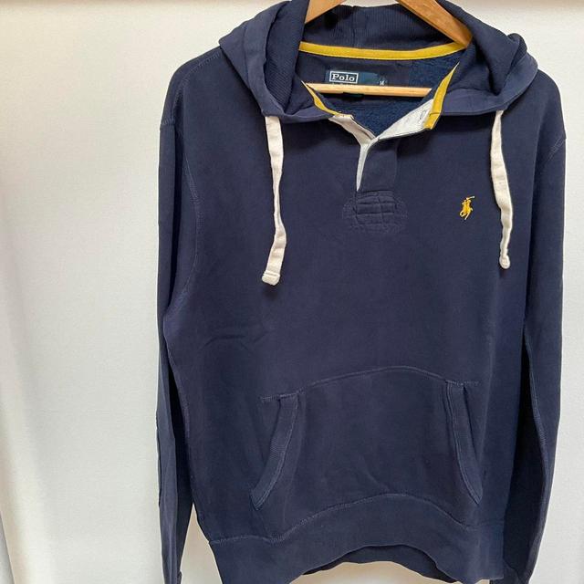 Polo Ralph Lauren Men's Hoodie - Navy/Blue - M on Productcaster.