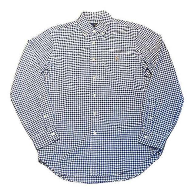 Polo Ralph Lauren Men's Shirt - Blue/White - S on Productcaster.