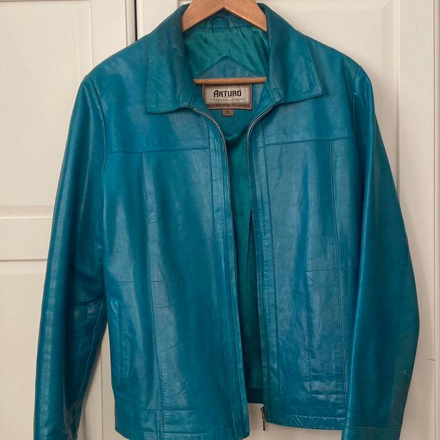 Vintage Women's Lightweight Jacket - Blue - XL on Productcaster.