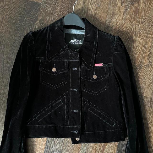 Marc Jacobs Women's Velvet Jacket - Black - M on Productcaster.