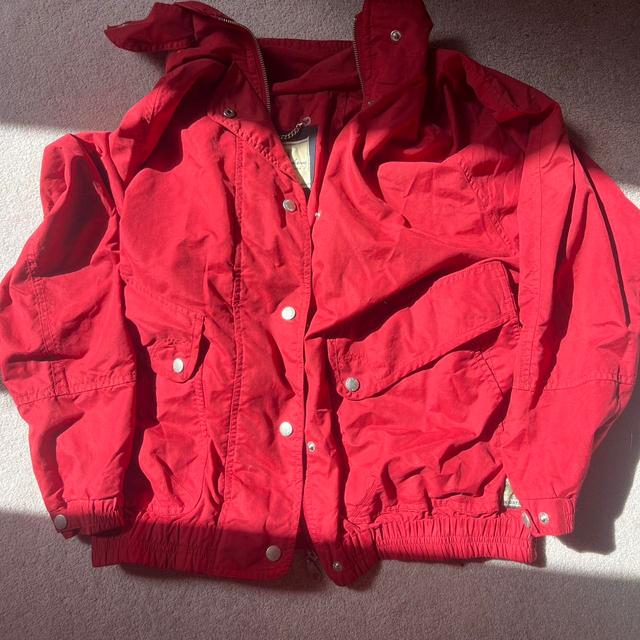 Burberry Women's Polyester Jacket - Red - S on Productcaster.