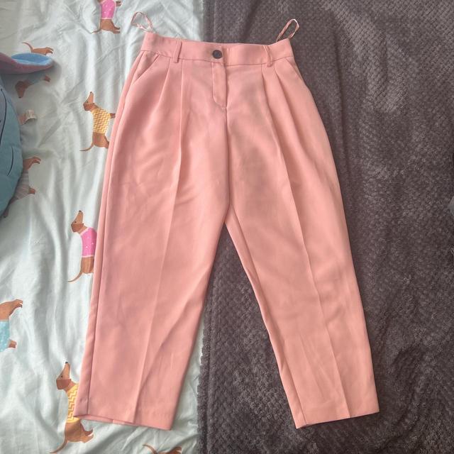 River Island Women's Trousers - Pink - UK 10 on Productcaster.