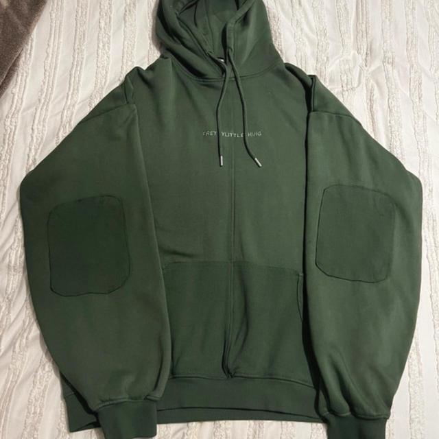 PrettyLittleThing Women's Hoodie - Green - 6 on Productcaster.