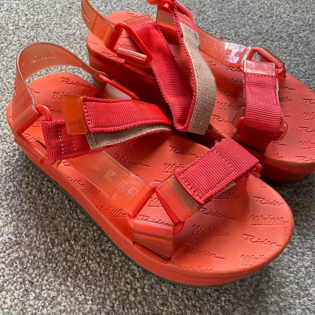 Melissa Women's Sandals - Orange - UK 6 on Productcaster.