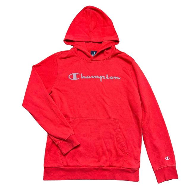 Champion Women's Hoodie - Red - S on Productcaster.