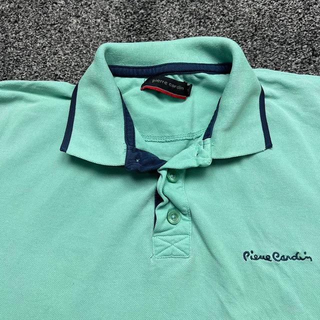 Pierre Cardin Men's Polo shirt - Green - XL on Productcaster.