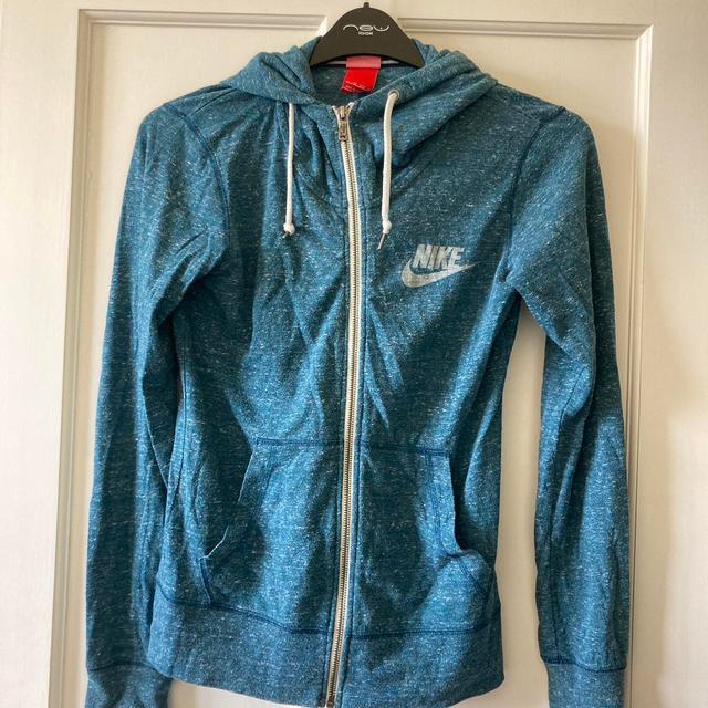 Nike Women's Hoodie - Blue - XS on Productcaster.