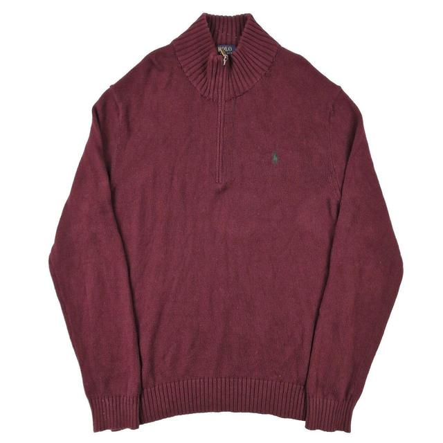 Polo Ralph Lauren Men's Sweatshirt - Purple - L on Productcaster.