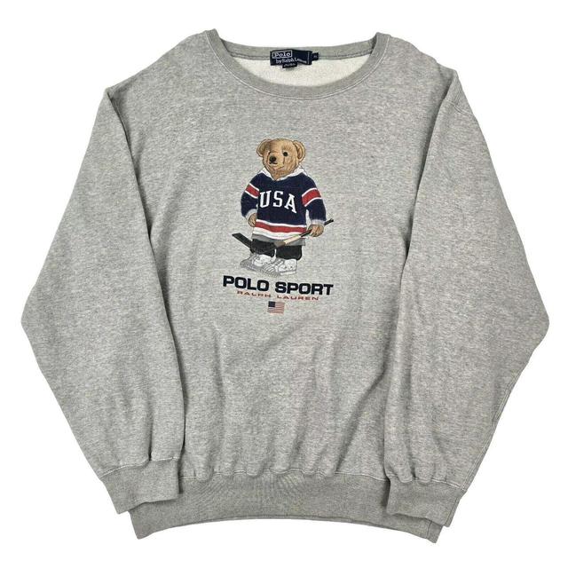 Polo Ralph Lauren Men's Sweatshirt - Grey - XL on Productcaster.