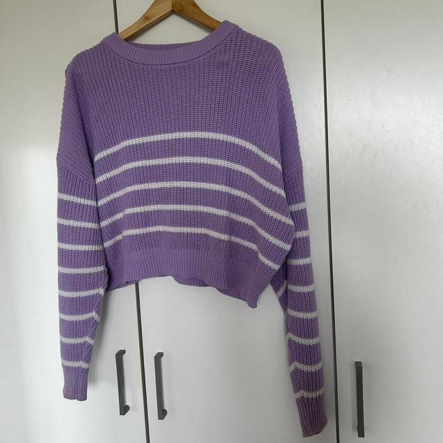 Primark Women's Jumper - Purple - 10 on Productcaster.