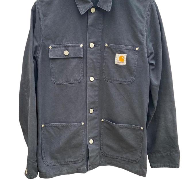 Carhartt WIP Men's Coat - Navy - M on Productcaster.