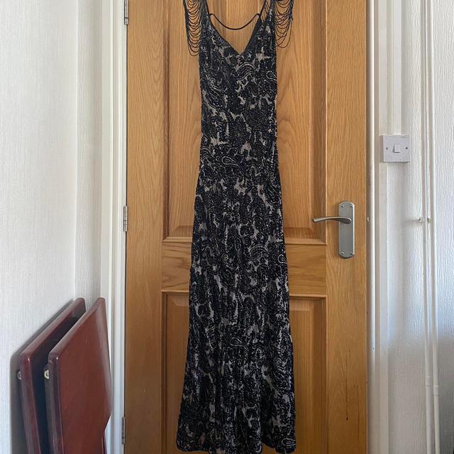 Vintage Women's Maxi Dress - Black - 10 on Productcaster.