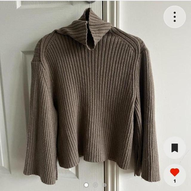 H&M Women's Jumper - Brown - XS on Productcaster.