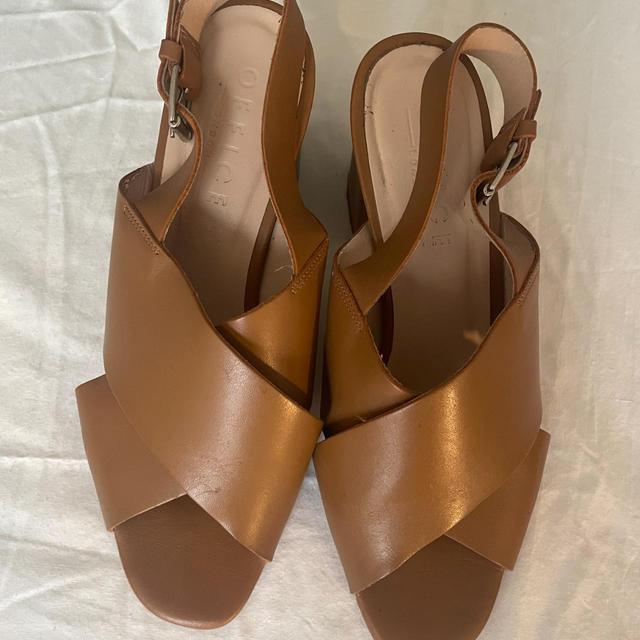 Office Women's Sandals - Tan/Brown - UK 6 on Productcaster.