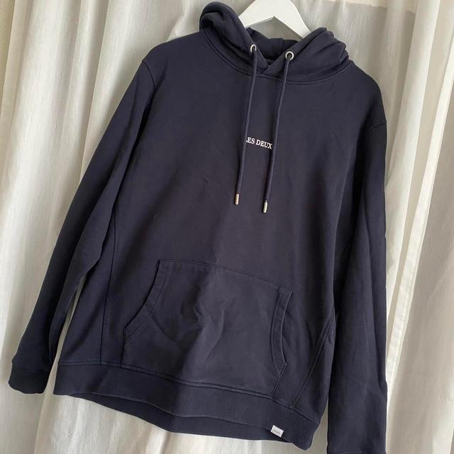 Les Deux Men's Hoodie - Navy - XL on Productcaster.