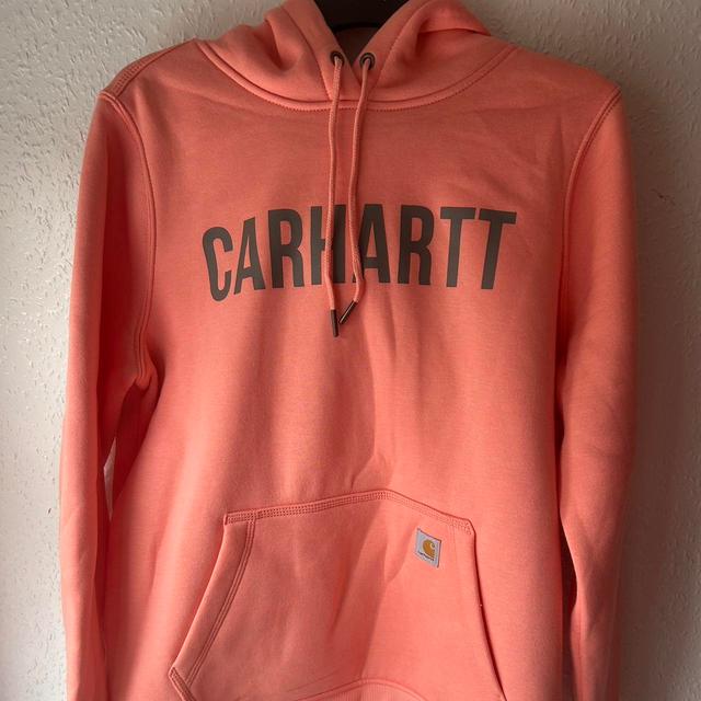 Carhartt Women's Hoodie - Pink - S on Productcaster.