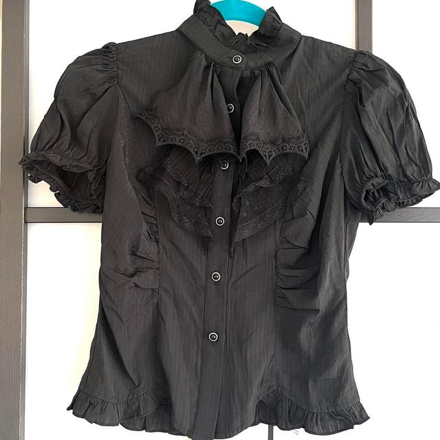 Deadstock Women's Blouse - Black - 6 on Productcaster.