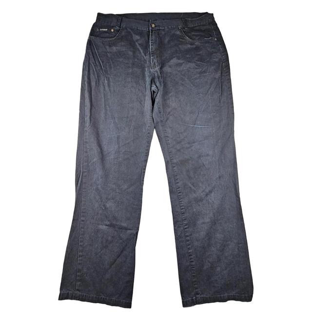 Yves Saint Laurent Men's Straight leg Trousers - Blue/Navy - 36" on Productcaster.