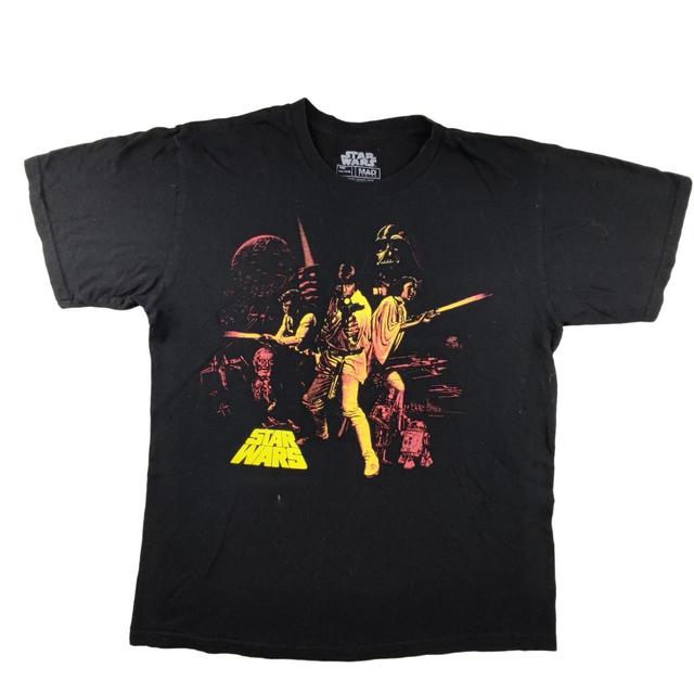 Star Wars Men's T-shirt - Black - M on Productcaster.