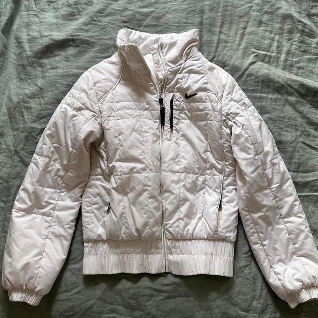 Nike Women's Jacket - White - S on Productcaster.