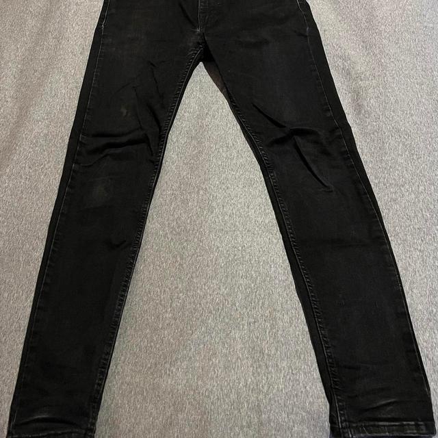 Levi's Men's Skinny Jeans - Black - 32" on Productcaster.