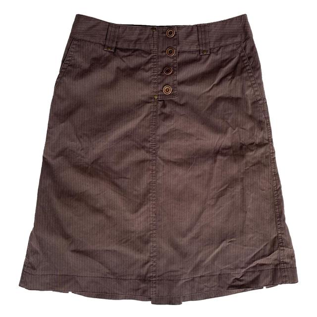 Vintage Women's Skirt - Brown - UK 8 on Productcaster.