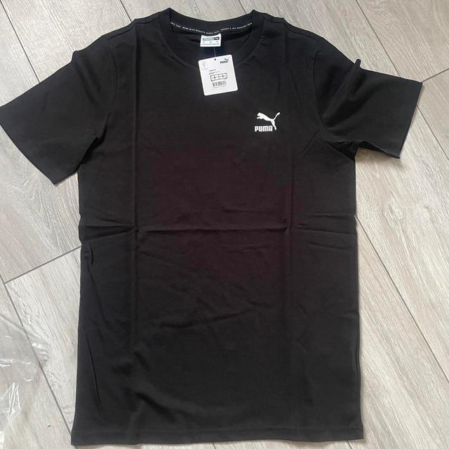 Puma Men's T-shirt - Black - S on Productcaster.