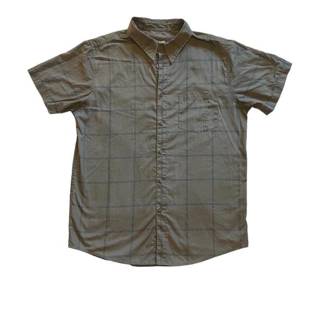 Oakley Men's Shirt - Grey/Navy - M on Productcaster.