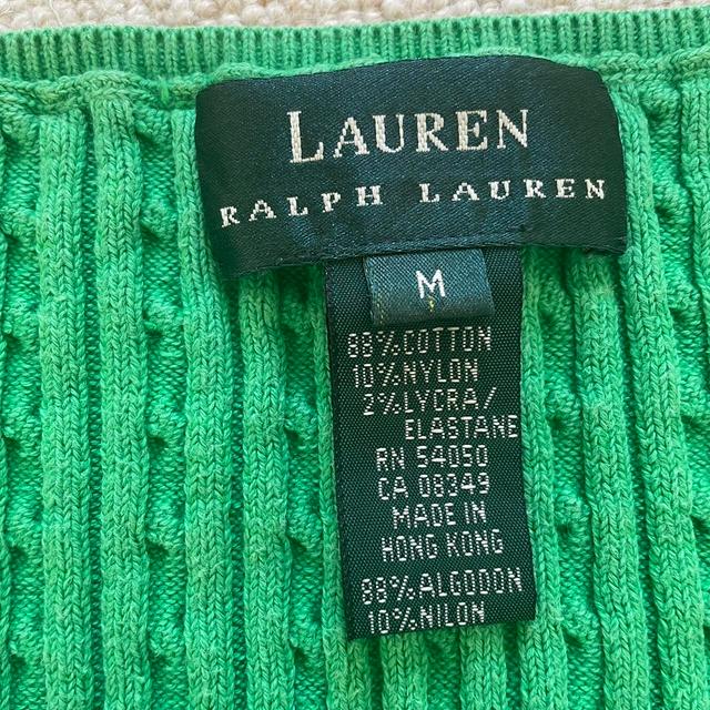 Ralph Lauren Women's Vest - Green - M on Productcaster.