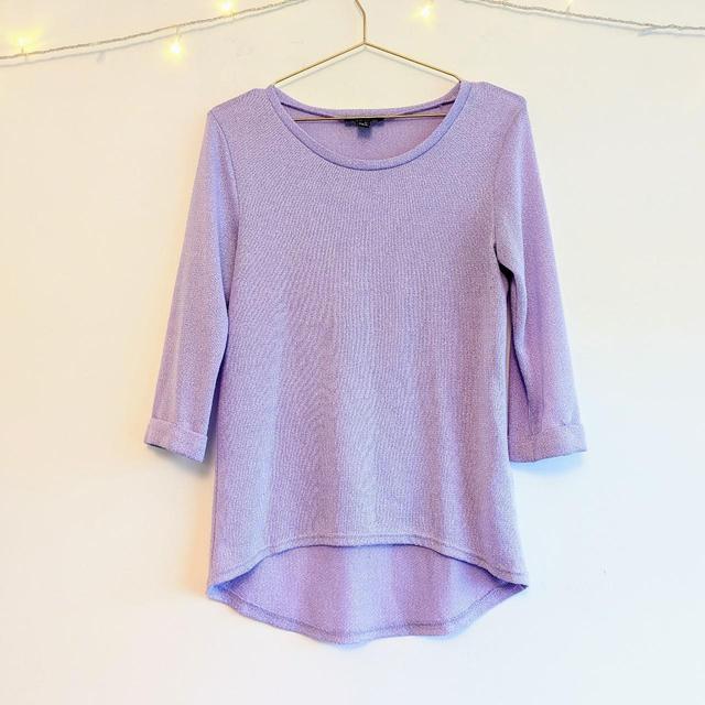 New Look Women's Top - Purple - 6 on Productcaster.