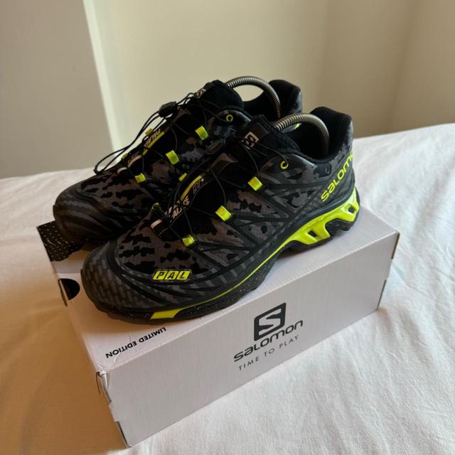 Salomon Men's Trainers - Black/Yellow - UK 8 on Productcaster.